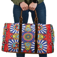 Sicily Italy Carretto Siciliano Travel Bag Sicilian Cart Floral Patterns