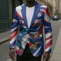 Custom World Football 2026 Cabo Verde Blazer Blue Shark Champions Trophy