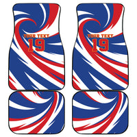 Custom World Football 2026 Cabo Verde Car Mats Blue Shark Champions Trophy