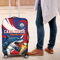 World Football 2026 Cabo Verde Luggage Cover Blue Shark Champions Trophy