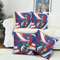 World Football 2026 Cabo Verde Pillow Cover Blue Shark Champions Trophy