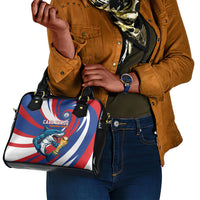 World Football 2026 Cabo Verde Shoulder Handbag Blue Shark Champions Trophy