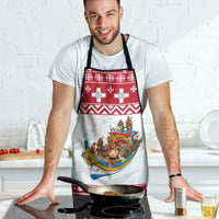 Malta Christmas Apron Presepju Nativity Scene on Luzzu Boat - Wonder Print Shop