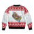 Malta Christmas Bomber Jacket Presepju Nativity Scene on Luzzu Boat - Wonder Print Shop