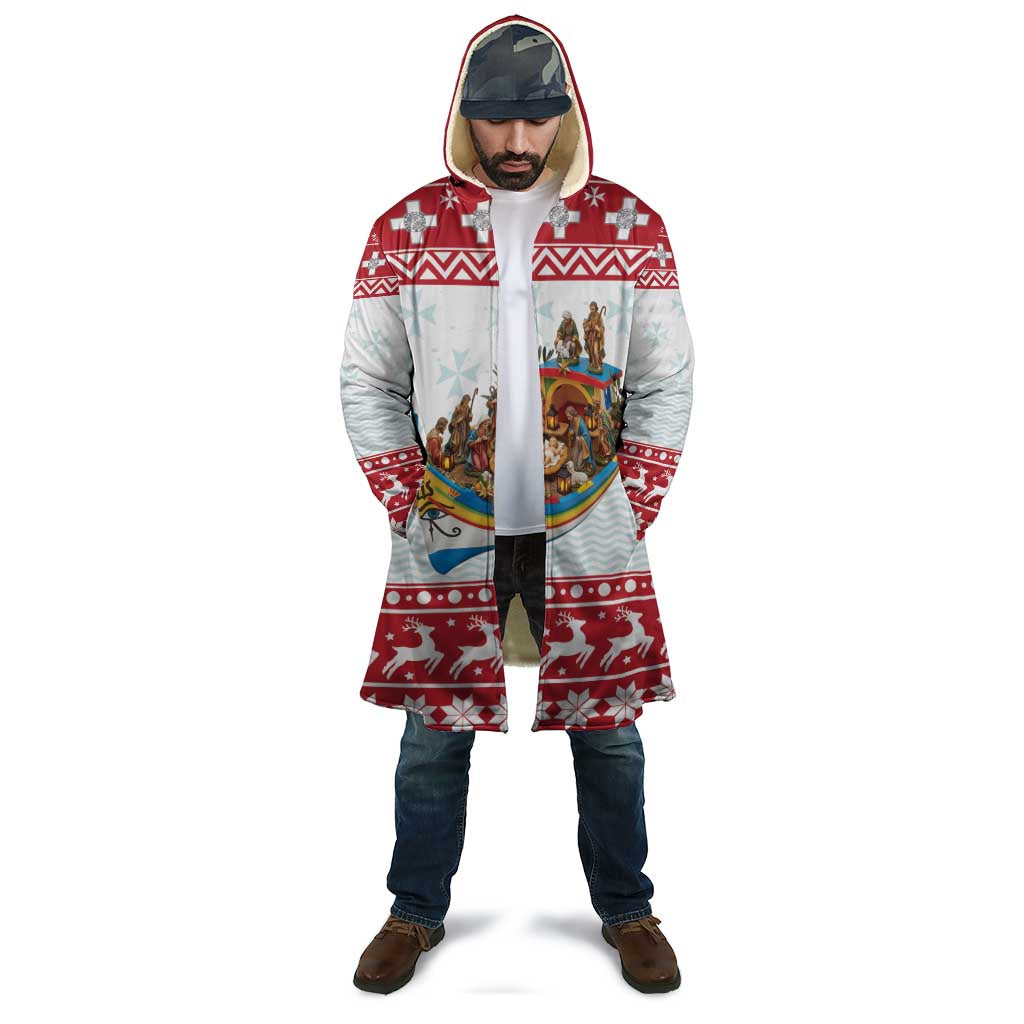 Malta Christmas Cloak Presepju Nativity Scene on Luzzu Boat - Wonder Print Shop