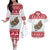 Malta Christmas Couples Matching Off The Shoulder Long Sleeve Dress and Hawaiian Shirt Presepju Nativity Scene on Luzzu Boat - Wonder Print Shop