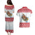 Malta Christmas Couples Matching Puletasi and Hawaiian Shirt Presepju Nativity Scene on Luzzu Boat - Wonder Print Shop