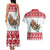 Malta Christmas Couples Matching Tank Maxi Dress and Hawaiian Shirt Presepju Nativity Scene on Luzzu Boat - Wonder Print Shop
