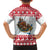 Malta Christmas Family Matching Short Sleeve Bodycon Dress and Hawaiian Shirt Presepju Nativity Scene on Luzzu Boat - Wonder Print Shop