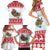 Malta Christmas Family Matching Short Sleeve Bodycon Dress and Hawaiian Shirt Presepju Nativity Scene on Luzzu Boat - Wonder Print Shop