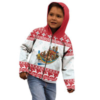 Malta Christmas Kid Hoodie Presepju Nativity Scene on Luzzu Boat - Wonder Print Shop