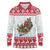 Malta Christmas Long Sleeve Polo Shirt Presepju Nativity Scene on Luzzu Boat - Wonder Print Shop