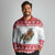 Malta Christmas Long Sleeve Polo Shirt Presepju Nativity Scene on Luzzu Boat - Wonder Print Shop