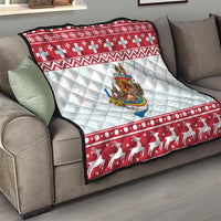 Malta Christmas Quilt Presepju Nativity Scene on Luzzu Boat - Wonder Print Shop