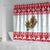 Malta Christmas Shower Curtain Presepju Nativity Scene on Luzzu Boat - Wonder Print Shop