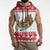 Malta Christmas Sleeveless Zip Hoodie Presepju Nativity Scene on Luzzu Boat - Wonder Print Shop