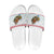 Malta Christmas Slide Sandals Presepju Nativity Scene on Luzzu Boat - Wonder Print Shop