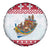 Malta Christmas Spare Tire Cover Presepju Nativity Scene on Luzzu Boat - Wonder Print Shop