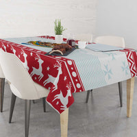 Malta Christmas Tablecloth Presepju Nativity Scene on Luzzu Boat - Wonder Print Shop