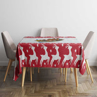 Malta Christmas Tablecloth Presepju Nativity Scene on Luzzu Boat - Wonder Print Shop