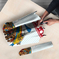 Malta Christmas Umbrella Presepju Nativity Scene on Luzzu Boat - Wonder Print Shop