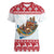 Malta Christmas Women V-Neck T-Shirt Presepju Nativity Scene on Luzzu Boat - Wonder Print Shop
