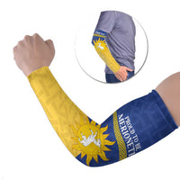 Personalized Merionethshire Wales Arm Sleeves Celtic Sun and Goat Design - Wonder Print Shop