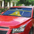 Personalized Merionethshire Wales Auto Sun Shade Celtic Sun and Goat Design - Wonder Print Shop