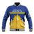 Personalized Merionethshire Wales Baseball Jacket Celtic Sun and Goat Design - Wonder Print Shop