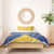 Personalized Merionethshire Wales Bedding Set Celtic Sun and Goat Design - Wonder Print Shop