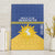 Personalized Merionethshire Wales Canvas Wall Art Celtic Sun and Goat Design - Wonder Print Shop