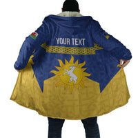 Personalized Merionethshire Wales Cloak Celtic Sun and Goat Design - Wonder Print Shop