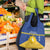 Personalized Merionethshire Wales Grocery Bag Celtic Sun and Goat Design - Wonder Print Shop