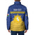 Personalized Merionethshire Wales Padded Jacket Celtic Sun and Goat Design - Wonder Print Shop