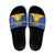 Personalized Merionethshire Wales Slide Sandals Celtic Sun and Goat Design - Wonder Print Shop