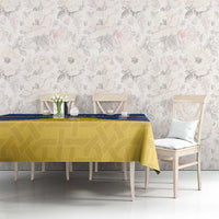 Personalized Merionethshire Wales Tablecloth Celtic Sun and Goat Design - Wonder Print Shop