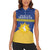 Personalized Merionethshire Wales Women Sleeveless Polo Shirt Celtic Sun and Goat Design - Wonder Print Shop