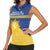 Personalized Merionethshire Wales Women Sleeveless Polo Shirt Celtic Sun and Goat Design - Wonder Print Shop