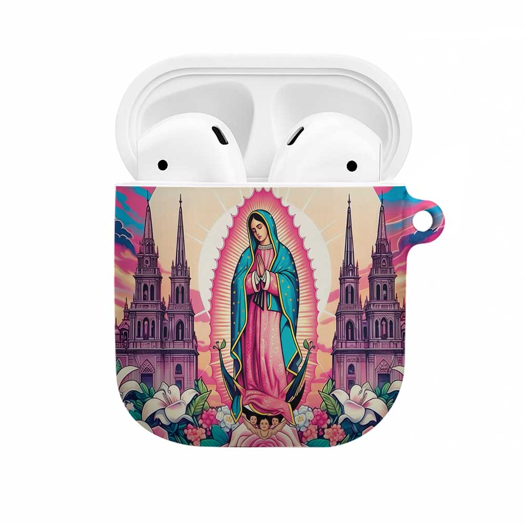 Our Lady of Guadalupe AirPods Case Virgin Mary of Mexico - Wonder Print Shop