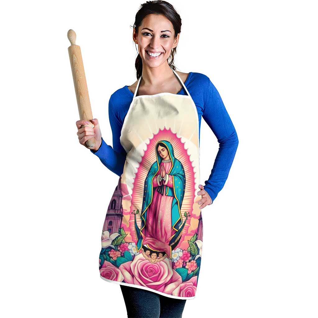 Our Lady of Guadalupe Apron Virgin Mary of Mexico - Wonder Print Shop