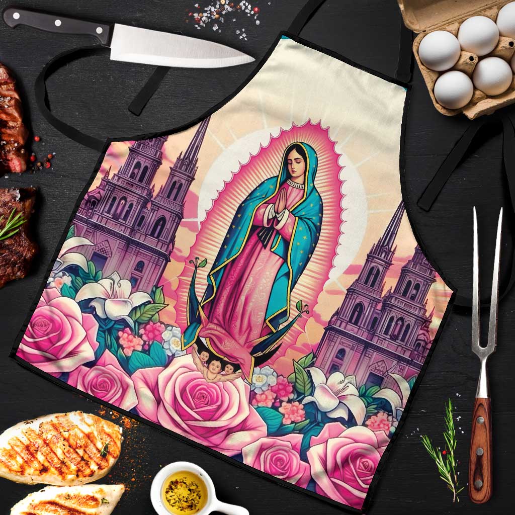 Our Lady of Guadalupe Apron Virgin Mary of Mexico - Wonder Print Shop
