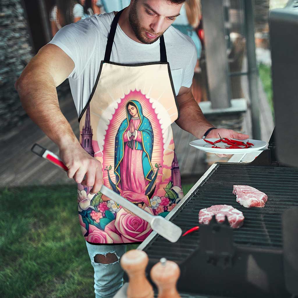 Our Lady of Guadalupe Apron Virgin Mary of Mexico - Wonder Print Shop