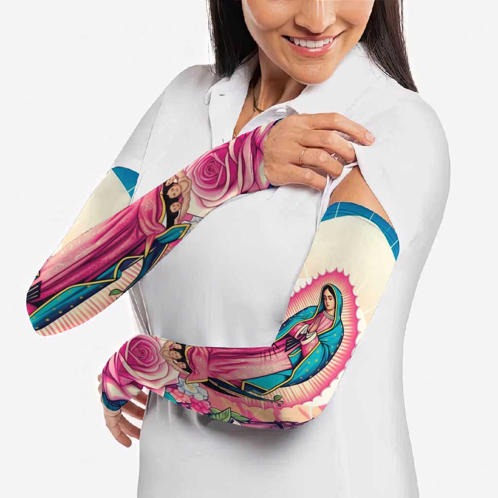 Our Lady of Guadalupe Arm Sleeves Virgin Mary of Mexico - Wonder Print Shop