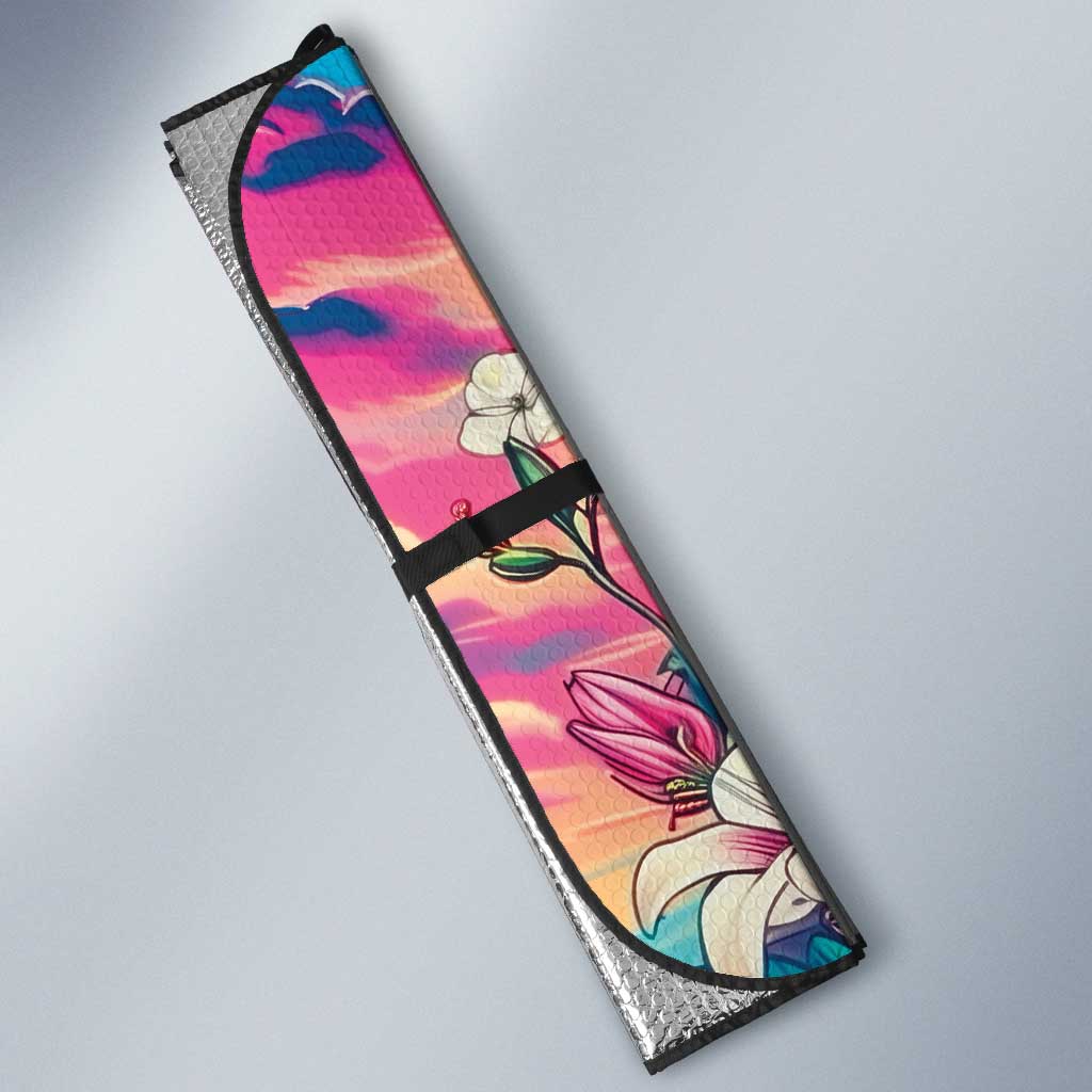 Our Lady of Guadalupe Auto Sun Shade Virgin Mary of Mexico - Wonder Print Shop