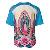 Our Lady of Guadalupe Baseball Jersey Virgin Mary of Mexico - Wonder Print Shop