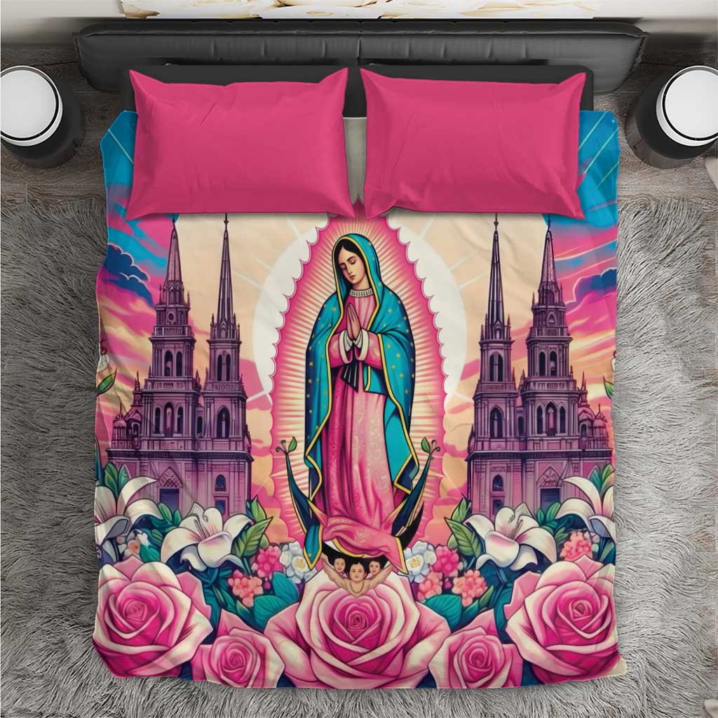 Our Lady of Guadalupe Bedding Set Virgin Mary of Mexico - Wonder Print Shop