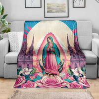 Our Lady of Guadalupe Blanket Virgin Mary of Mexico - Wonder Print Shop