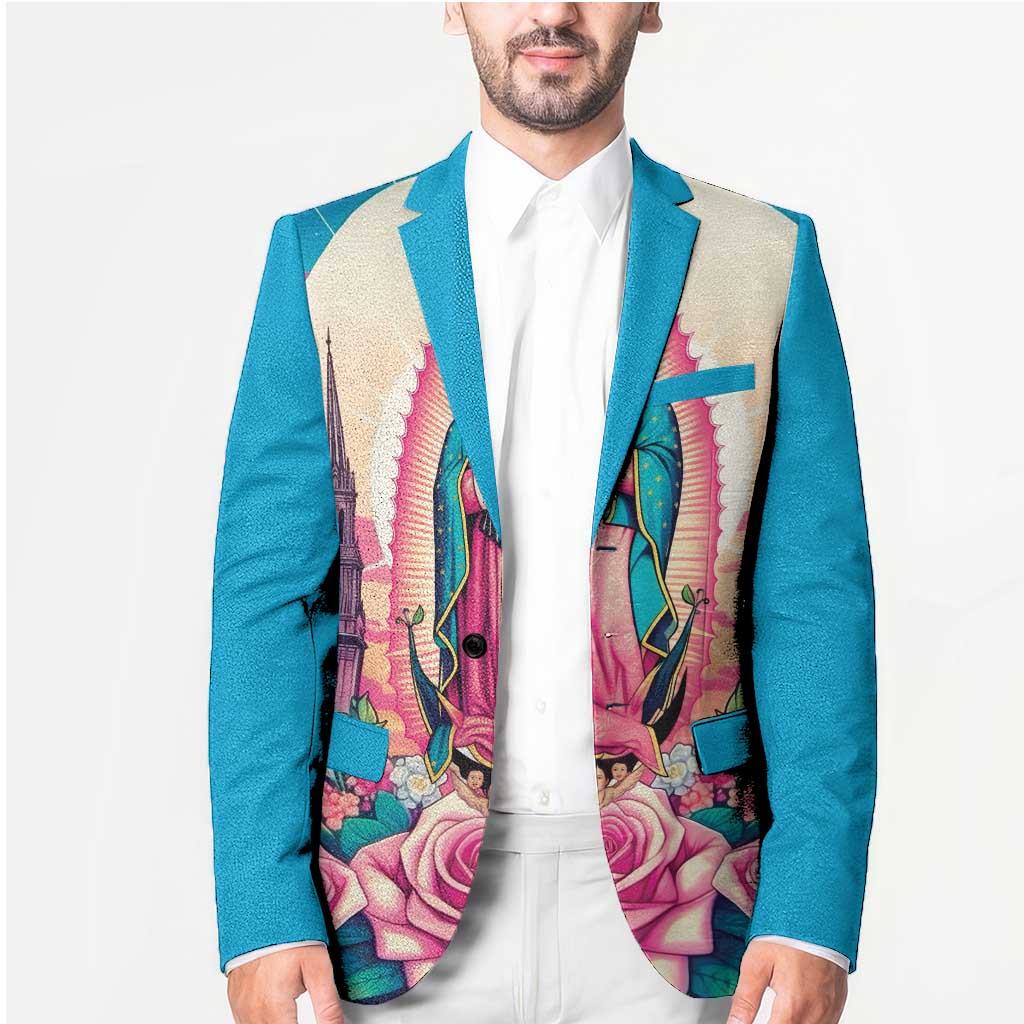 Our Lady of Guadalupe Blazer Virgin Mary of Mexico - Wonder Print Shop