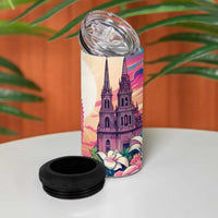 Our Lady of Guadalupe 4 in 1 Can Cooler Tumbler Virgin Mary of Mexico - Wonder Print Shop