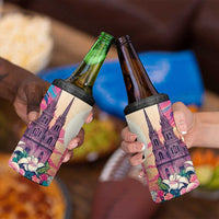 Our Lady of Guadalupe 4 in 1 Can Cooler Tumbler Virgin Mary of Mexico - Wonder Print Shop